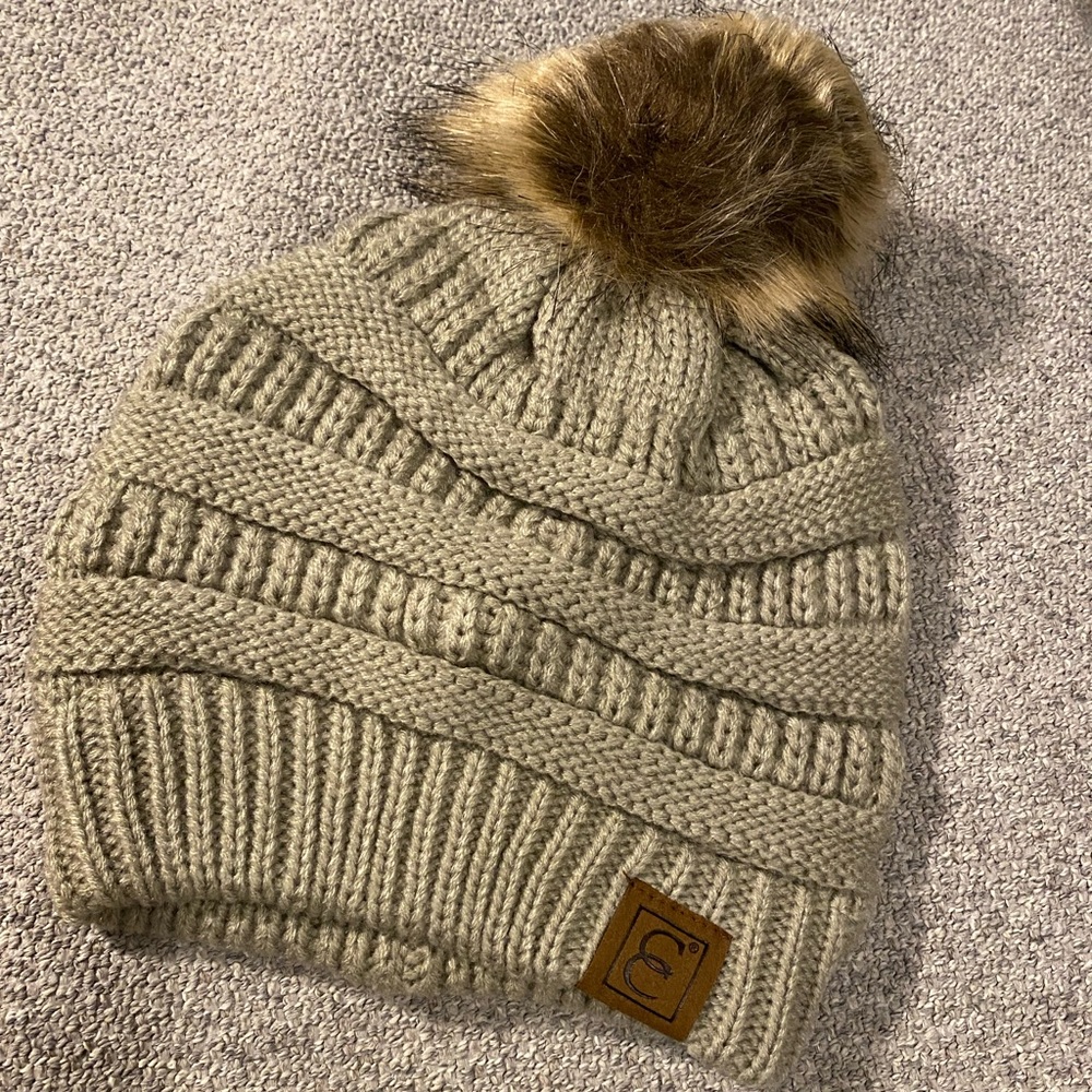 CC Chic Pom Pom Beanie #7